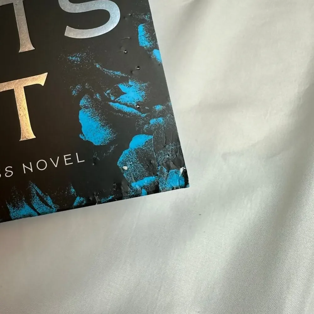 Lights Out Navessa Allen B&N Exclusive Sprayed Edges Paperback Dark Romance